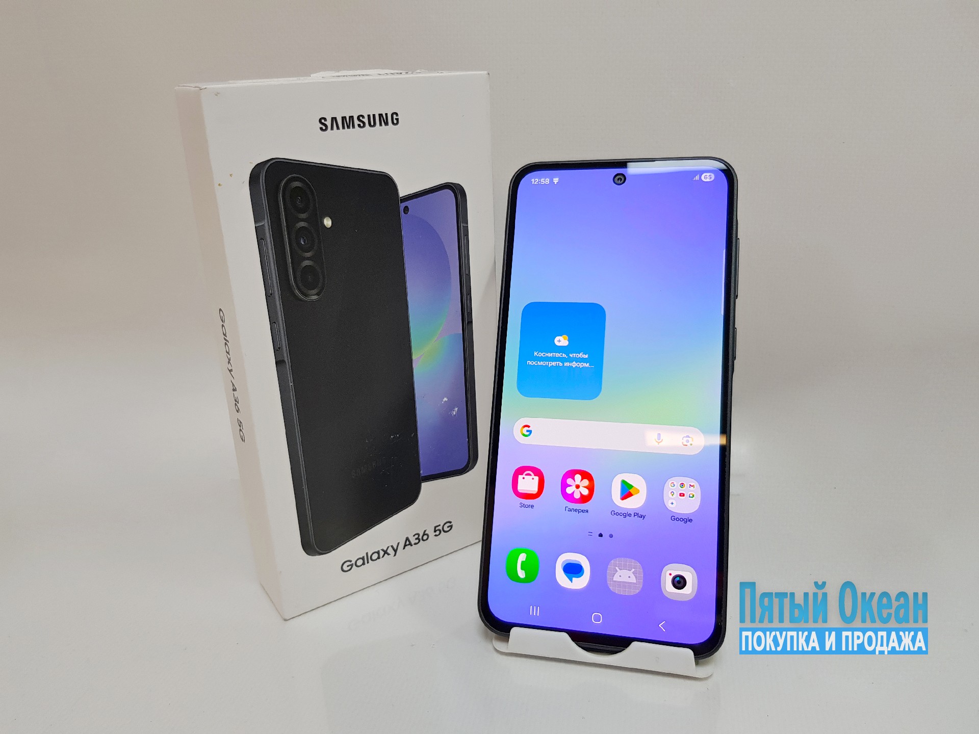 Смартфон Samsung Galaxy A36 8/256Gb Черный 